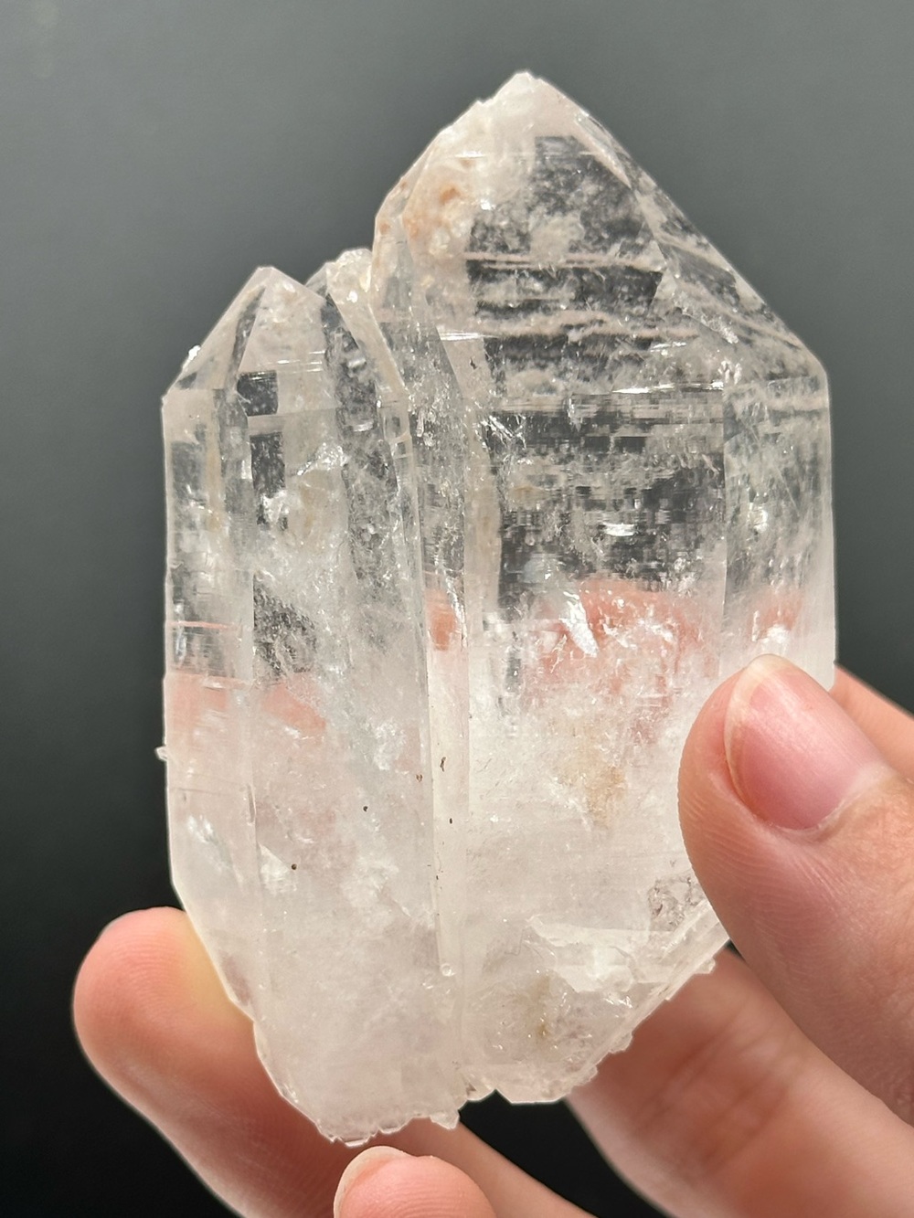 Arkansas Clear Quartz Elestial DT 🫧🤍🫧 ACQ16